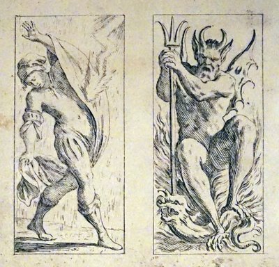 Cartas del tarot del siglo XVII de Giuseppe Maria Mitelli