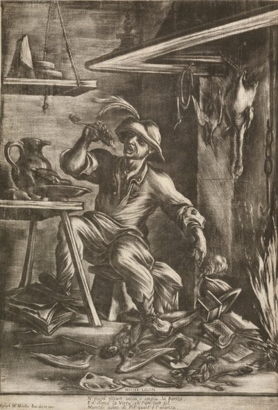 Mssier Lilon de Giuseppe Maria Mitelli