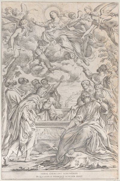 La Asunción de la Virgen de Giuseppe Maria Mitelli