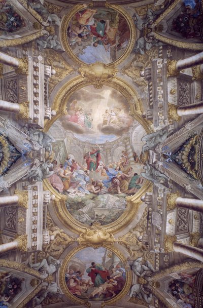 Hechos de San Pablo en el Areópago, Bolonia, Italia (foto) de Giuseppe Maria and Antonio Rolli