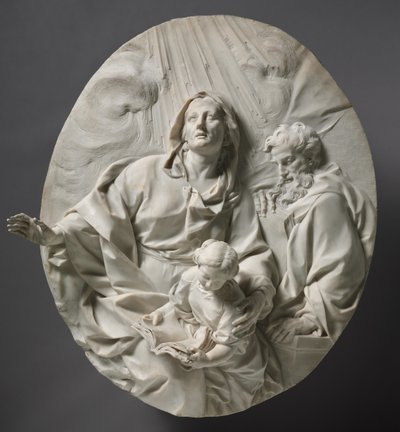 Educación de la Virgen, c.1700 de Giuseppe Mazzuoli
