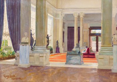 Galería Nacional de Arte Moderno. Vestíbulo de Giuseppe Micali