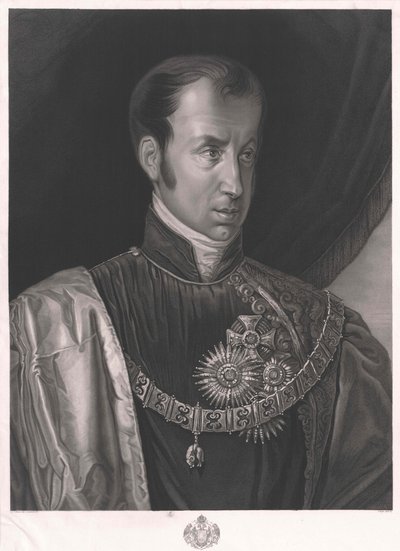 Emperador de Austria Fernando I (imprimir) de Giuseppe Molteni
