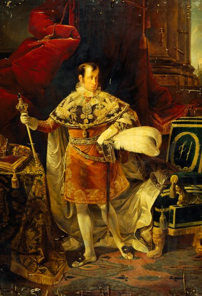 Retrato de Fernando I de Austria de Giuseppe Molteni