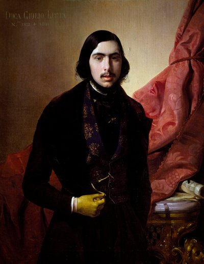 Retrato de Giulio Litta de Giuseppe Molteni
