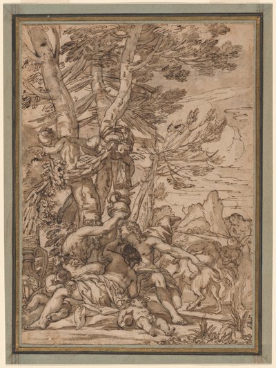Un bacanal de Giuseppe Nicola Nasini