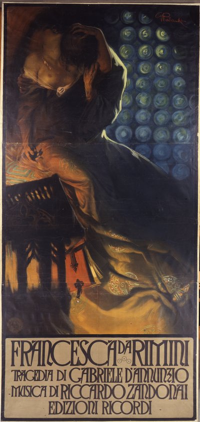 Francesca da Rimini compuesta por Riccardo Zandonai y escrita por Gabriele D