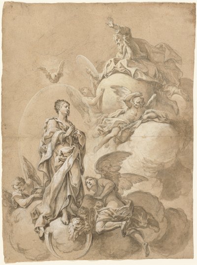Visión de la Inmaculada Concepción de Giuseppe Palmieri