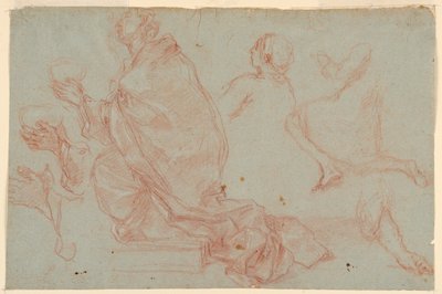 Figuras arrodilladas de Giuseppe Passeri
