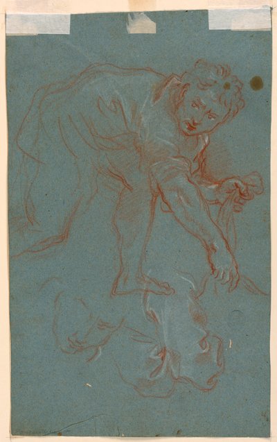 Dos estudios de un hombre de Giuseppe Passeri