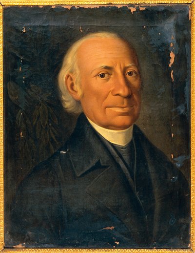 Retrato de Giovanni Meli (1740-1815), poeta y dramaturgo italiano por Giuseppe Patania, pintura de Giuseppe Patania