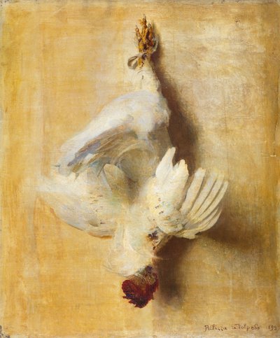 Aves colgantes de Giuseppe Pellizza da Volpedo