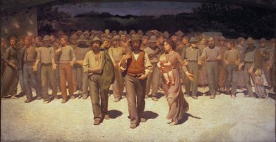 Il quarto stato de Giuseppe Pellizza da Volpedo