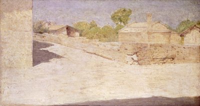 Plaza Malaspina en Volpedo de Giuseppe Pellizza da Volpedo