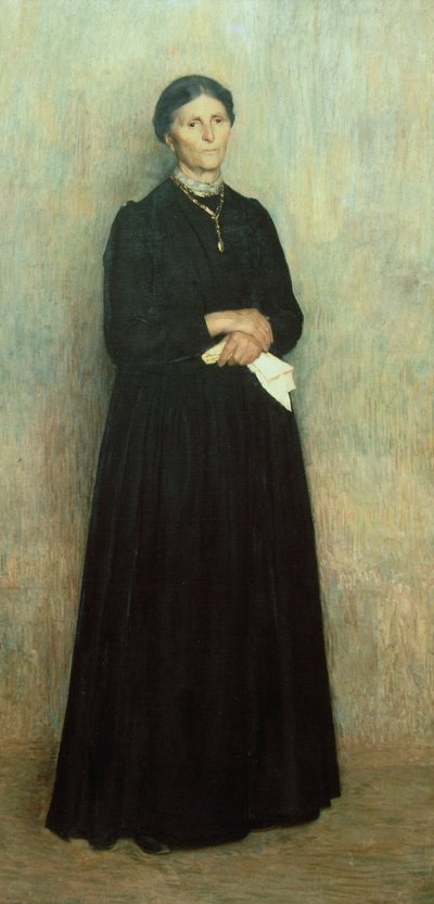 Retrato de su madre de Giuseppe Pellizza da Volpedo