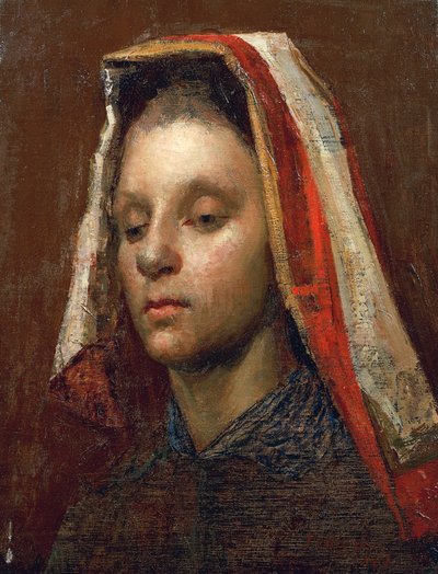 La esfinge de Giuseppe Pellizza da Volpedo
