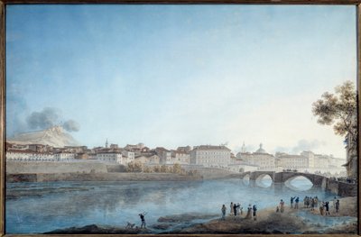 Entrada del general Napoleón Bonaparte (1769-1821) en Niza, primer cuartel general de los franceses el 28 de marzo de 1796 de Giuseppe Pietro Bagetti