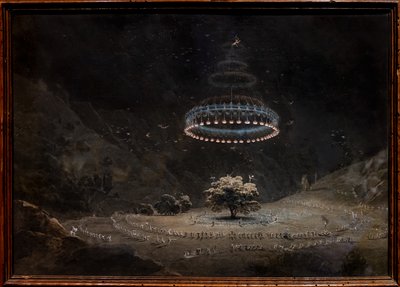 El nogal en Benevento (el sábado de las brujas) de Giuseppe Pietro Bagetti