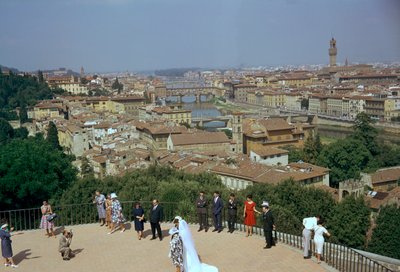 Florencia desde la Piazza Michelangelo de Giuseppe Poggi