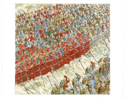 Batalla de Maratón de Giuseppe Rava
