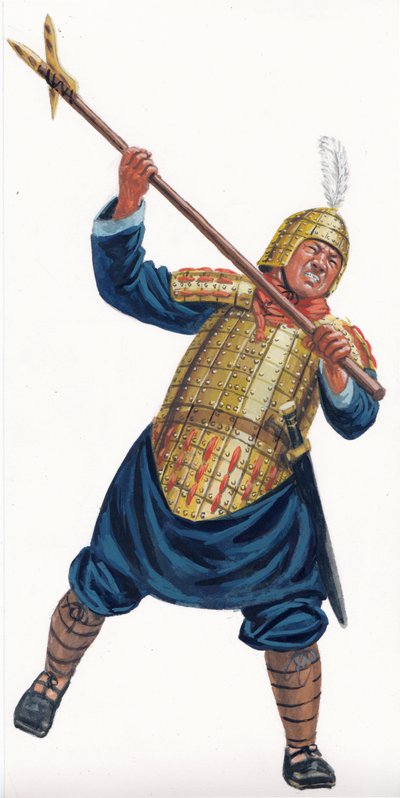 Alabardero del Ejército del Emperador Qin de Giuseppe Rava