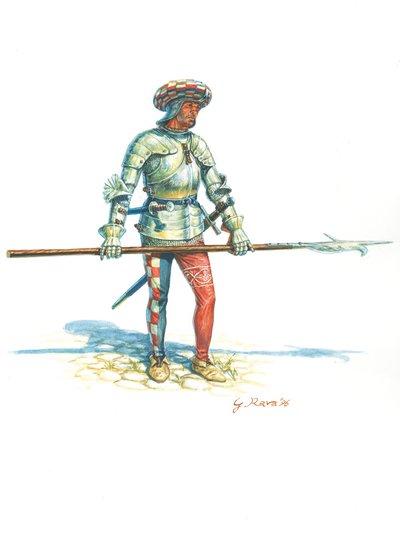 Hallebardier de Toscana de Giuseppe Rava