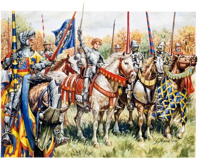 Guerra de los Cien Años: Juana de Arco y el ejército francés - de Giuseppe Rava