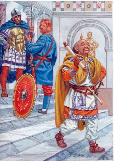 Tropa ligera y auxiliar del Bajo Imperio Romano de Giuseppe Rava