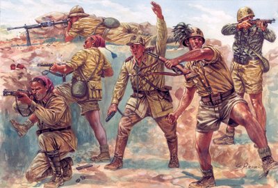 Segunda Guerra Mundial: los bersaglieri italianos en Libia durante la ocupación italiana entre 1934 y 1943 - Segunda Guerra Mundial: los bersaglieri italianos durante la ocupación italiana de Libia de Giuseppe Rava