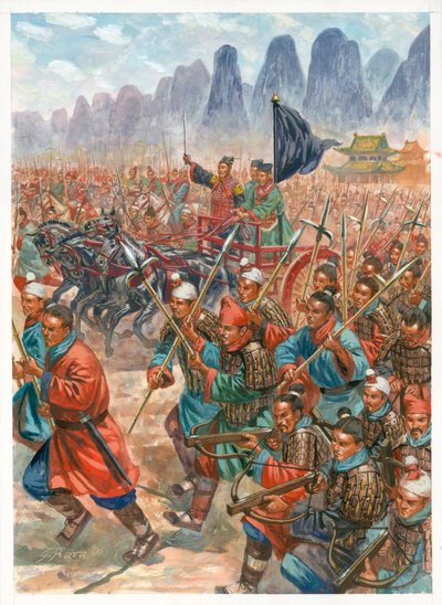 El ejército del primer emperador de Qin de Giuseppe Rava
