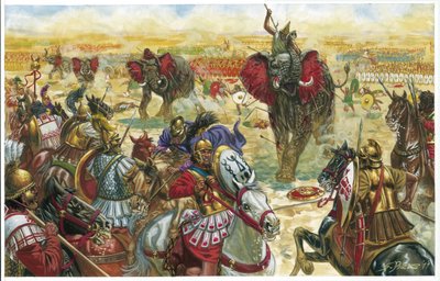 La ruta de los elefantes hacia Zama Segunda Guerra Púnica de Giuseppe Rava