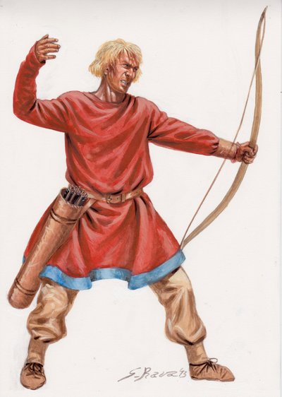 Arquero visigodo de Giuseppe Rava