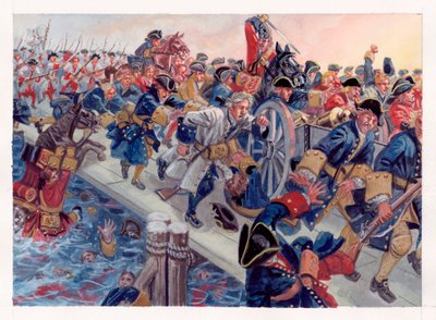 Guerra de Sucesión española: la batalla de Denain, 24 de julio de Giuseppe Rava