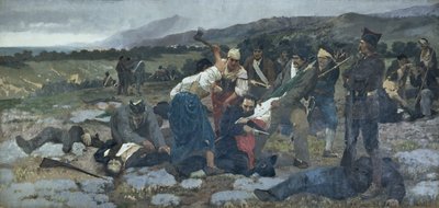 La Muerte de Carlo Pisacane de Giuseppe Sciuti