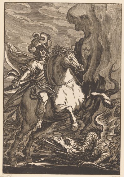 San Jorge y el Dragón de Giuseppe Scolari