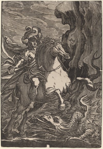 San Jorge y el dragón de Giuseppe Scolari