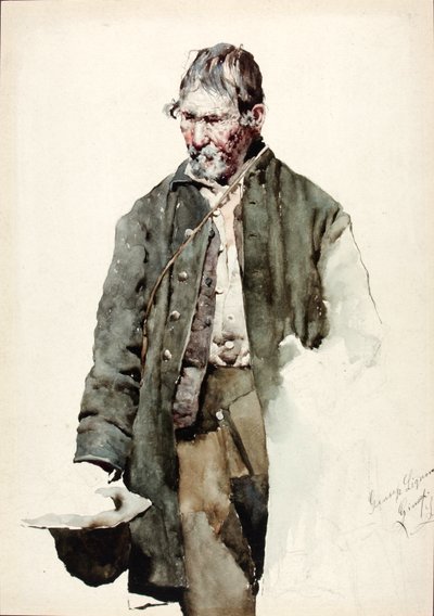Estudio de un anciano de Giuseppe Signorini