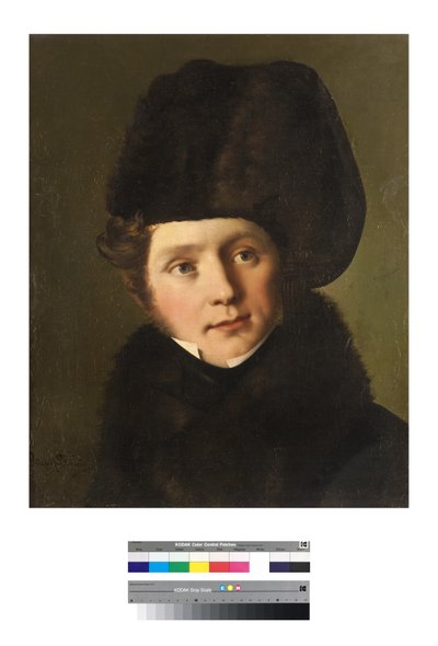 Retrato de un Hombre Polaco de Giuseppe Tominz