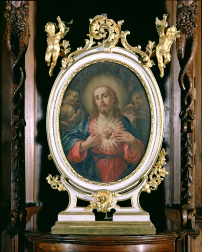 El Sagrado Corazón de Cristo, de la Capilla del Internado, 1766 de Giuseppe Varotti