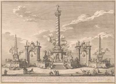 La Prima Macchina para la Chinea de 1752: Una Deliziosa Aludiendo a Villa Carl