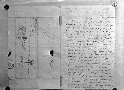 Correspondencia escrita por Giuseppe Verdi de Giuseppe Verdi