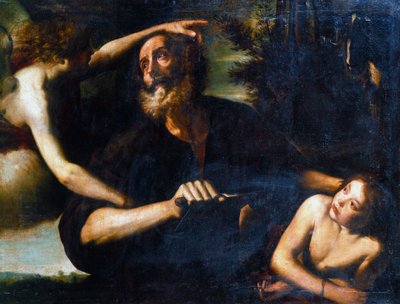 El Sacrificio de Isaac, principios del siglo XVII de Giuseppe Vermiglio