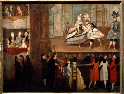 Opera Serie, finales del siglo XVIII (óleo) de Giuseppe de Albertis