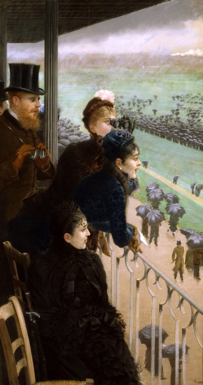 Hipódromo en el Bois de Boulogne de Giuseppe de Nittis
