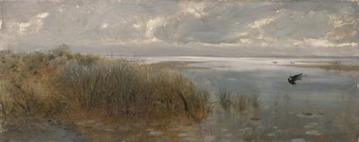 Paisaje marino en los alrededores de Nápoles de Giuseppe de Nittis