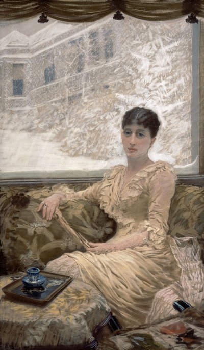 Día de invierno de Giuseppe de Nittis