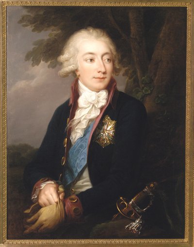 Conde Antoni Jozef Lanckoronski, c.1791 de Giuseppe or Josef Grassi