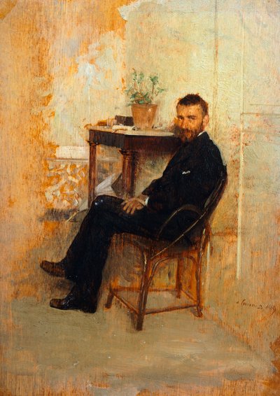 Desde la cima del carruaje de Giuseppe or Joseph de Nittis