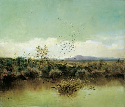 En las orillas del Ofanto de Giuseppe or Joseph de Nittis