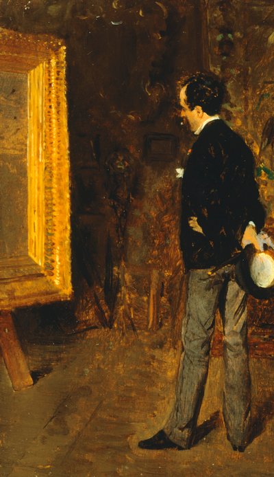 Retrato del periodista Martino Cafiero de Giuseppe or Joseph de Nittis